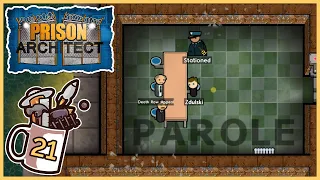 First Death Row Inmate | Prison Architect - Island Bound #21 - Let's Play / Gameplay