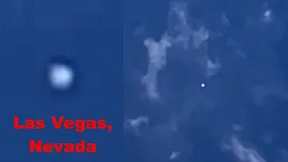 Orb Passing Over Las Vegas, Nevada 3-26-2023, UFO Sighting News.