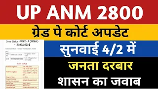 UP ANM 2800 Grade Pay High Court Update | ANM 2800 Grade Pay News Today | ANM Salary 2800 Grade Pay