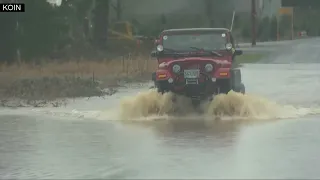 Crews dredge culvert to tackle flooding in Rainier