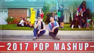 2017 MASHUP!! - TOP Hits in 3 Min (IN REVERSE 😎)