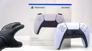Sony PlayStation 5 PS5 DualSense Controller White Unboxing