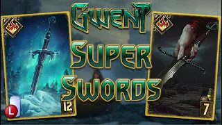 THESE SWORDS ARE OP - GWENT ENTRENCH SEASONAL EVENT SKELLIGE DECK GUIDE