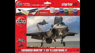 Lockheed Martin F-35B Lightning II :  Airfix : 1/72 Scale : In Box Review