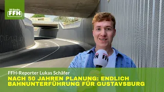 Endlich: Bahnunterführung in Gustavsburg fertig