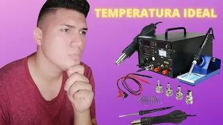 🔥Que TEMPERATURA USAR? para no dañar la tarjeta madre al SOLDAR | TÉCNICA FACIL 2022