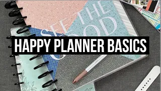 New to The Happy Planner? Watch This! // The Basics for Beginners -  Lingo, Supplies and Techniques