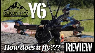 NEW’ Rekon Fpv Y6 5" Long Range Fpv Drone - Review & Flights