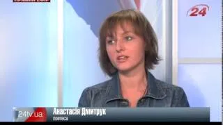 Поетеса Анастасія Дмитрук подарувала джип "айдарівцям"