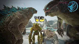 GODZILLA vs. Extinction Titans | ARK Kaiju Battle 🦎