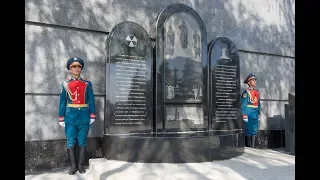 На Мемориале Славы открыт памятник участникам ликвидации последствий аварии на Чернобыльской АЭС