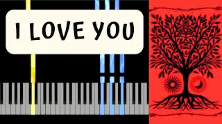 DADJU & TAYC - I LOVE YOU (PIANO TUTO)