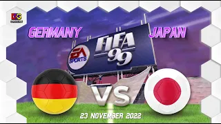 FIFA World Cup Qatar 2022 in FIFA 99: Germany - Japan (1998) | 4K/60