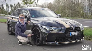 0-297km/h VMAX SPRINT in New Manhart MH3 600! FIRST Tuned BMW G80 M3 Competition