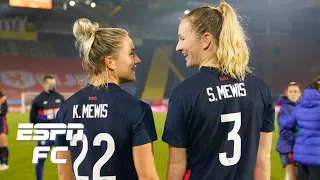 USWNT’s Kristie Mewis bigs up her ‘SAVAGE’ sister Sam | ESPN FC