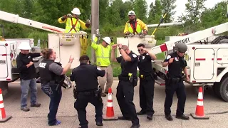 Oconto Falls Police Department Lip Sync Challenge