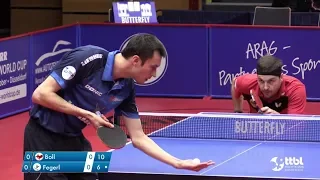 Timo Boll vs Stefan Fegerl | German League 2020