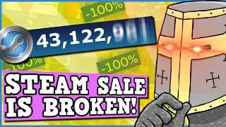 Steam Summer Sale IS BROKEN Steam Sale Is A Perfectly Balanced Game With No Exploits Infinite Points