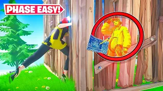 EVERY Fortnite phase exploit🤫 *GO THROUGH ANY WALL*