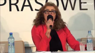 Ewa Kurek w klubie Ronina "„Polacy i Żydzi: problemy z historią” - 10.11.2015