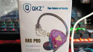 QKZ AK6 PRO UNBOXING