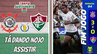 PÓS JOGO  DA VERGONHA - CORINTHIANS  3 X 0 FLUMINENSE - 4ª RODADA BRASILEIRÃO 2024