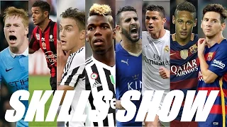 FOOTBALL SKILLS SHOW - BEST OF 2016 - ft. Messi, Ronaldo, De Bruyne Neymar, Pogba, Riyad Mahrez