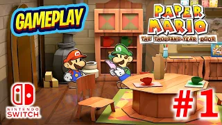 Paper Mario The Thousand-Year Door Nintendo Switch Full Game Gameplay Walkthrough Part 1