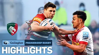 Leicester v Harlequins - HIGHLIGHTS | Tight Battle at a Packed Welford Road! | Premiership 2021/22