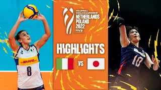 🇮🇹 ITA vs. 🇯🇵 JPN - Highlights  Phase 2| Women's World Championship 2022