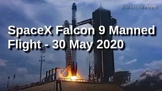 SpaceX Falcon 9 First Manned Launch May 2020