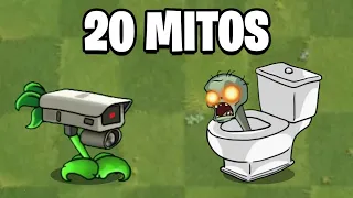 DESMENTÍ 20 MITOS INCREÍBLES de PVZ 2 (Parte 2)