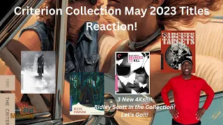 Criterion Collection May 2023 Titles Reaction!