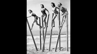 23 Funny Vintage Photos Show That Walking With Stilts May Be One of the Favorite Moving Styles in th