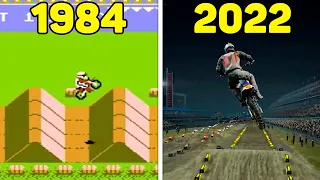 Evolution of Motocross | Dirt Bike Games (1984-2022)