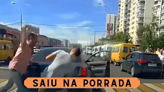 ACIDENTES E BATIDAS DE CARRO INSANOS - CAR CRASH RUSSIA DASHCAM #1