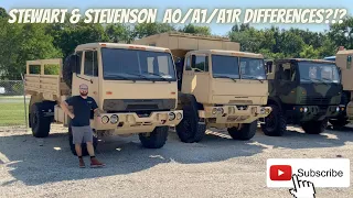 Overview of the A0/A1/A1R Stewart & Stevenson Military Trucks