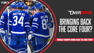 Is Shanahan hinting at bringing back Leafs core four? | OverDrive