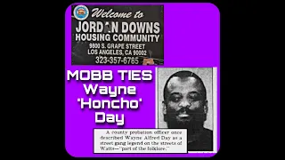 MOBB TIES: Wayne 'Honcho' Day x Grape Street #Watts