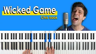 How To Play “Wicked Game” by Chris Isaak [Piano Tutorial/Chords for Singing]