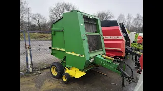 Пресс подборщик John Deere 550 № 261028 | Прокрутка