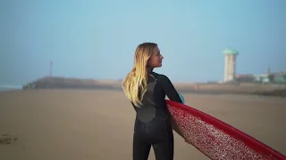 imsouane surf with Camille Droulin