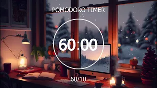 60/10 Pomodoro ★︎ lofi music helps to focus on studying, Work ★︎ Focus Station