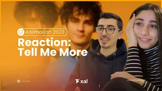 10 Azerbaijani fans react to TuralTuranX — Tell Me More | Eurovision 2023 Azerbaijan 🇦🇿