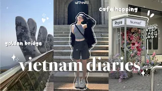 VIETNAM VLOG🇻🇳₊˚⊹ da nang & hoi an, ba na hills, marble mountains, aesthetic cafes🤍