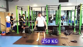 Trap Bar Deadlift 250 kg