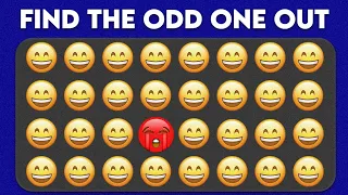 Find the ODD One Out | Part #6 | Emoji Quiz | Easy, Medium, Hard, Impossible