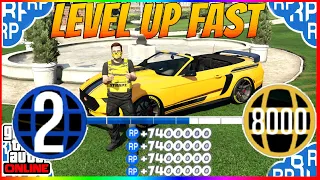 *SOLO* INSANE THIS IS NOW THE FASTEST WAY TO LEVEL UP IN GTA 5 ONLINE (LEVEL IN A DAY) RP METHOD