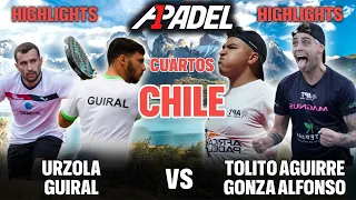 🏆 A1 Padel Open Chile: Urzola y Guiral vs Tolito Aguirre y Gonza Alfonso | Highlights 🎾