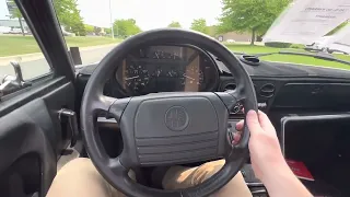 1992 Alfa Romeo Spider - Test Drive with Steve!